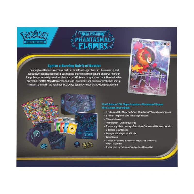 Pokémon TCG - Phantasmal Flames - ETB (Ingles)