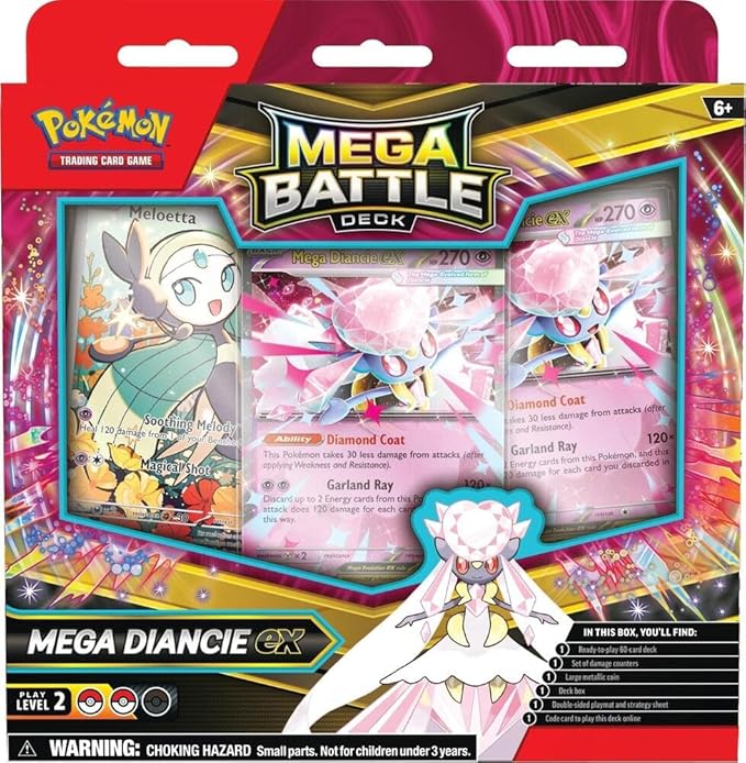 Pokemon TCG - Mega Battle Deck (Ingles)