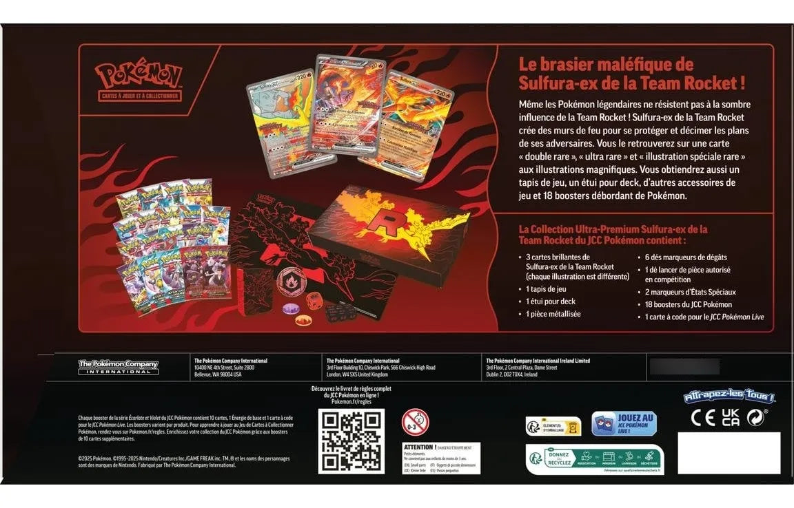 Pokémon TCG - Team Rockets´s Moltres ex - UPC (Ingles)