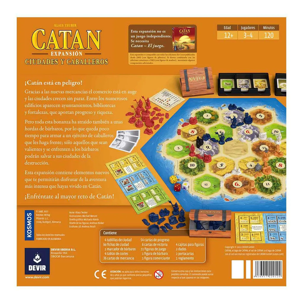 Catan Ciudades y Caballeros