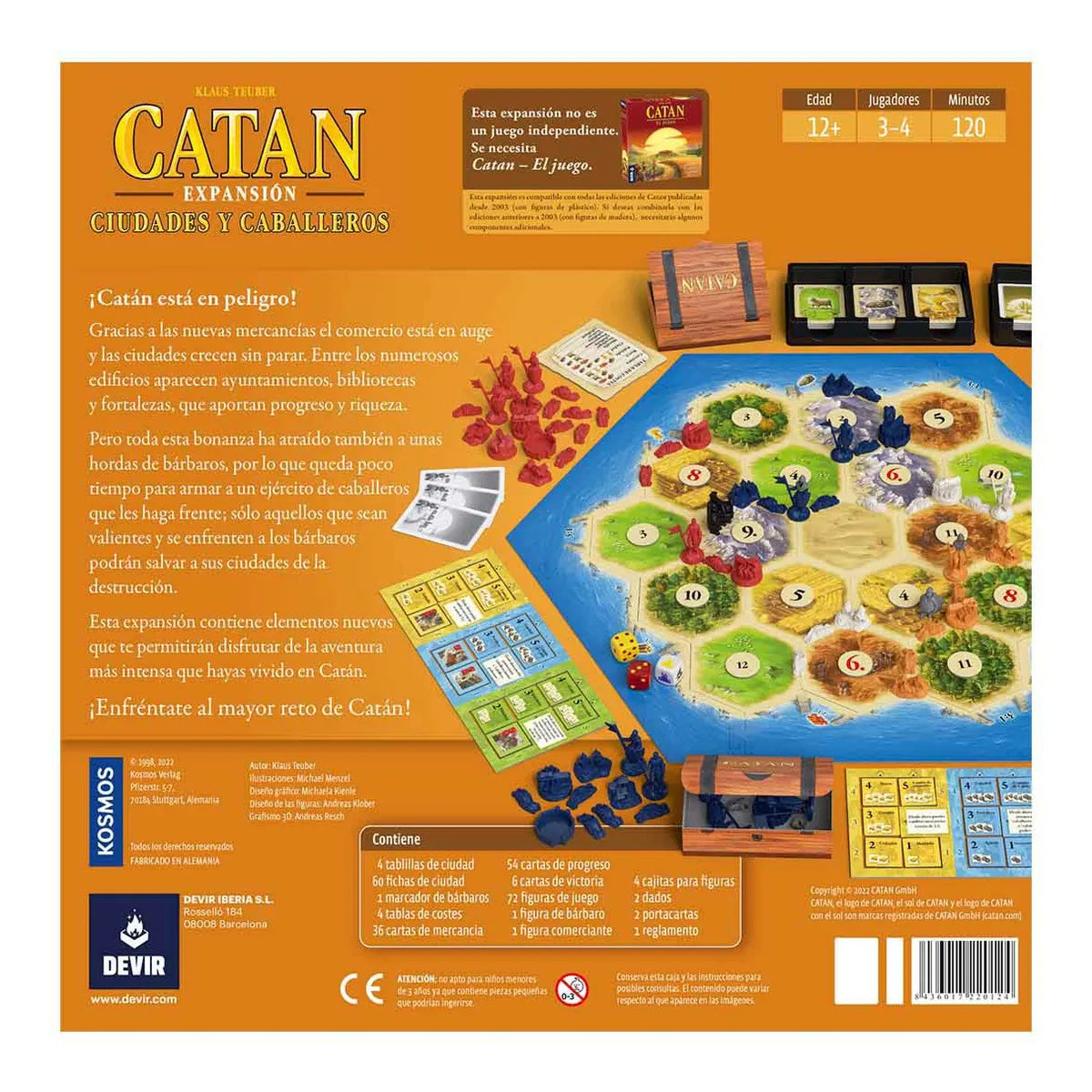 Catan Ciudades y Caballeros