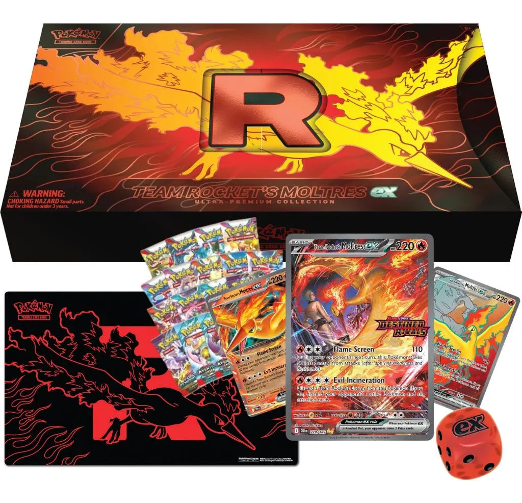 Pokémon TCG - Team Rockets´s Moltres ex - UPC (Ingles)