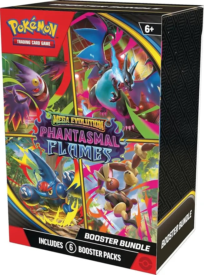 Pokémon TCG - Phantasmal Flames - Booster Bundle (Ingles)