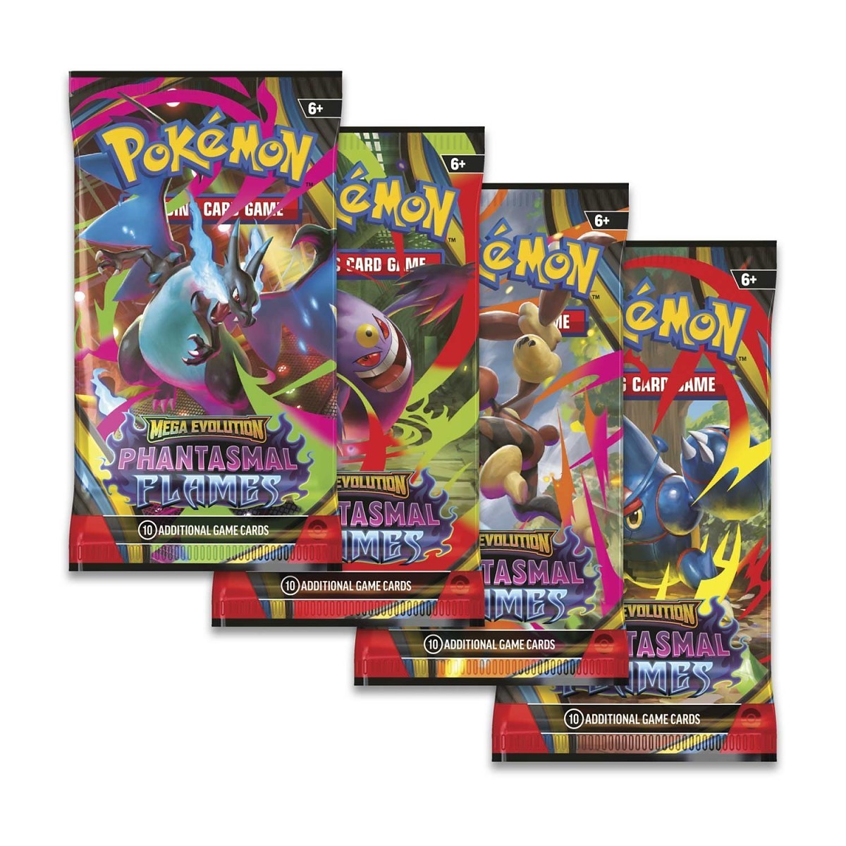 Pokémon TCG - Phantasmal Flames - Booster Pack (Español)